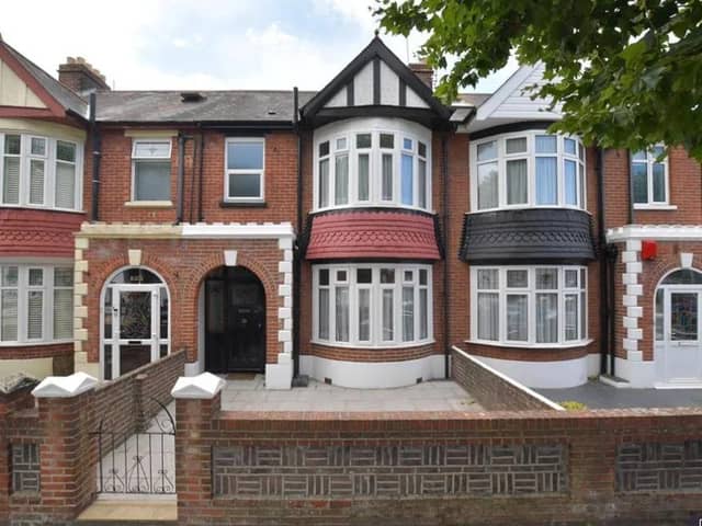 The Zoopla listing says: "Kirby Road is always popular amongst families looking for spacious homes. The accommodation on offer allows for flexible living and even has scope for further development subject to planning permission."