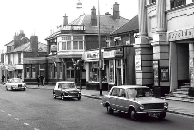 Looking south down Kingston Road, Portsmouth. The pub is the Whitehall. Picture: Mike Nolan collection