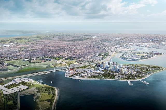 How Tipner West could look if the city council's plans are approved. Picture: Portsmouth City Council