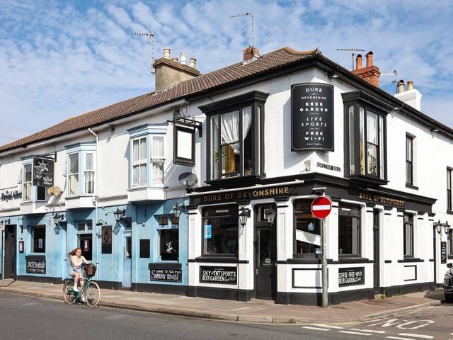 Here are some of the food and drink places in Albert Road, Southsea.     Picture: Chris  Moorhouse (280824-047)