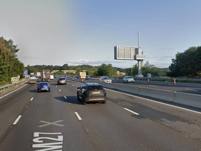 Some motorists have been frustrated that restrictions have remained in place on the motorway despite no work being carried out