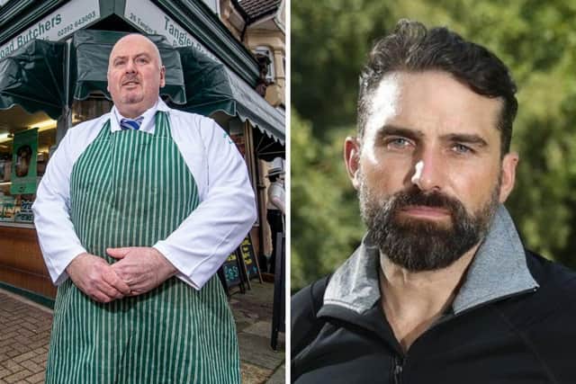 Portsmouth-born celebrity Ant Middleton says he will save Tangier Road butchers, to the delight of owner Paul Cripps
