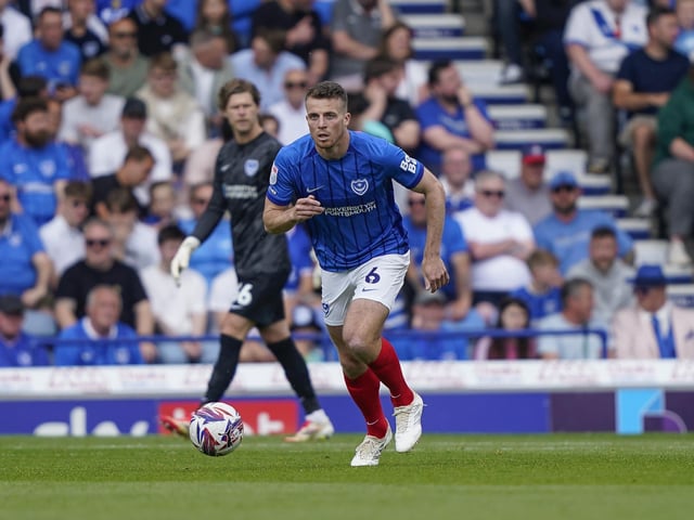(Replaced Nathan Ferguson on 46 mins) Back training and playing regularly after last season's injury woes. Partnered Poole in the centre-half and, as ever, made everything look easy.