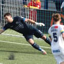 Ross Worner kept a clean sheet and provided an assist for James Roberts' opener at Weymouth. Picture by Dave Haines