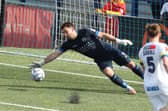 Ross Worner kept a clean sheet and provided an assist for James Roberts' opener at Weymouth. Picture by Dave Haines