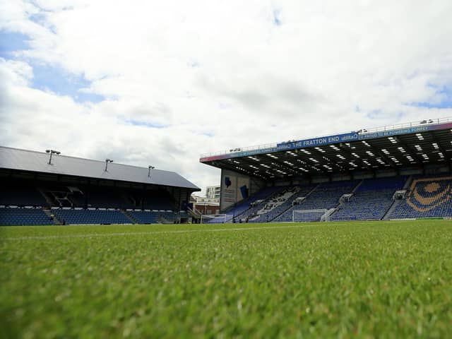 Peterborough arrive at Fratton Park today.