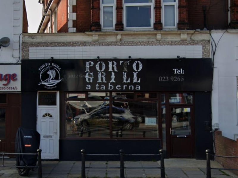 Porto Grill A Taberna, a restaurant at 245 London Road, Portsmouth was handed a four-out-of-five rating after assessment on May 10.