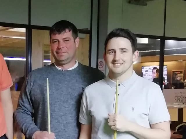 Emsworth pair Bobby Terry, left, and Nick Fegan