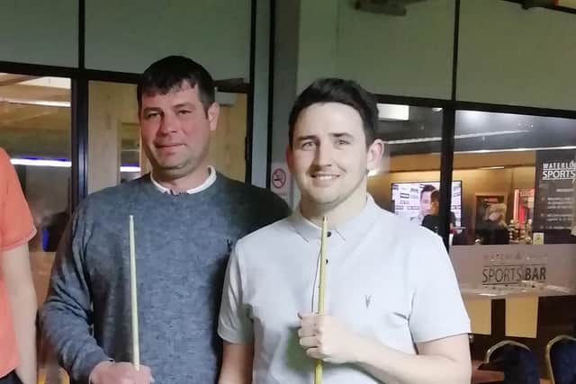 Emsworth pair Bobby Terry, left, and Nick Fegan