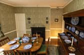 The dining room inside Charles Dickens' Birthplace Museum. Picture: Marcin Jedrysiak