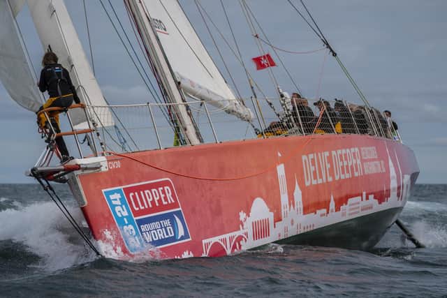 The Clipper Round The World Race has begun with sailors setting sail from Portsmouth. Picture: clipperroundtheworld.com
