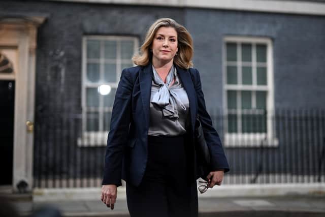Leader of the House of Commons, Penny Mordaunt MP leaves 10 Downing Street. Picture: Leon Neal/Getty Images