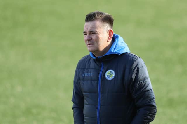 Happy to carry on playing - Hawks boss Paul Doswell. Photo by Dave Haines