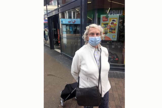 Rosemary Saunders, 81, in North End.
Picture: Steve Deeks