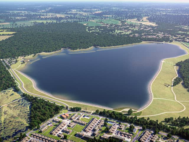 What Havant Thicket Reservoir could look like