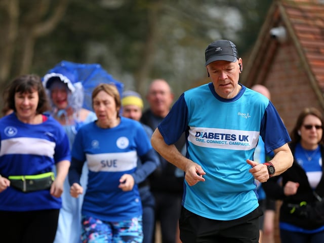 Competitors tackle the 500th Havant parkrun at Staunton Country Park on Saturday morning. Picture: Chris Moorhouse (jpns 220423-012)