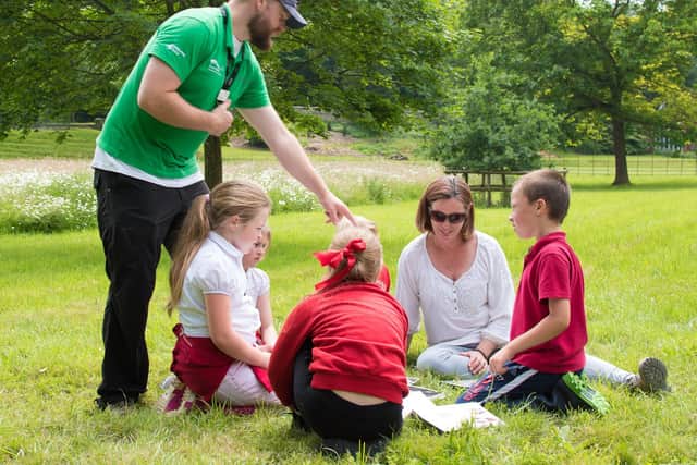 Education classes for schoolchildren in the National Park
Picture: Jeff Travis