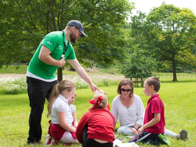 Education classes for schoolchildren in the National Park
Picture: Jeff Travis