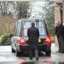 A funeral at Portchester Crematorium. Picture: Sarah Standing