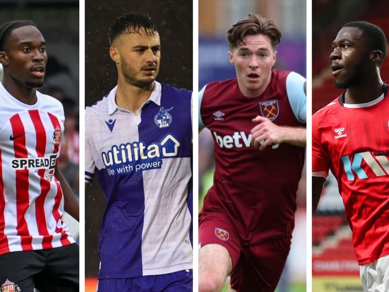 From left to right: Jay Matete, Aaron Collins, Conor Coventry and Corey Blackett-Taylor have all been on the move in January.