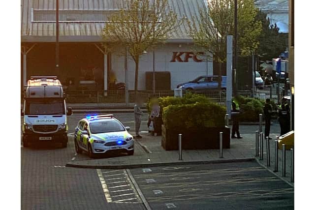 Police at the IBIS hotel recently