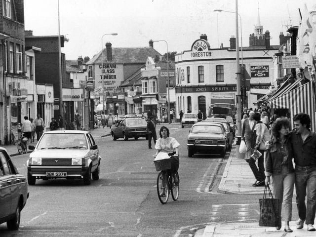 Albert Road Portsmouth around 1984. Picture: The News 2698-1