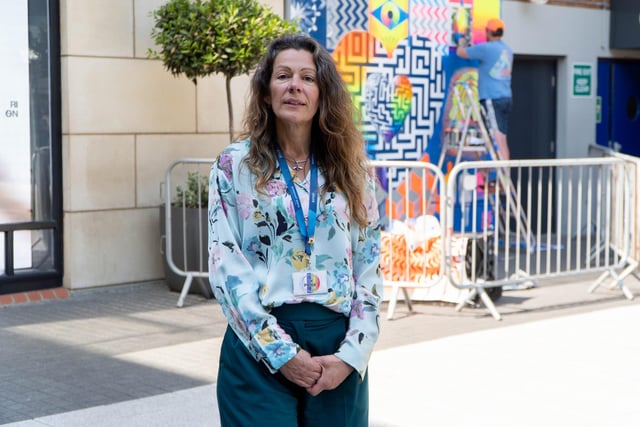 Yvonne Clay, Centre Director at Gunwharf Quays, has been delighted with the response from shoppers. Picture: Nuno Cardoso