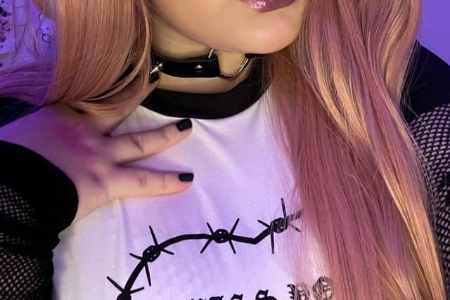Ria always wanted to turn her passion for makeup into a career, so didn't go to university and kept up the hobby while working at TK Maxx. Picture: Ria Kelly.