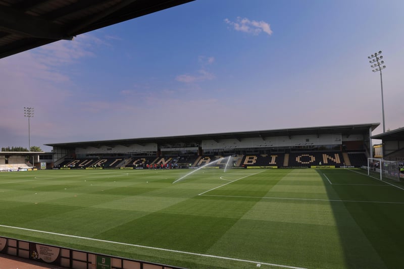 Average attendance: 3,366; Capacity: 6,912.