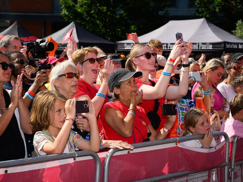 Families couldn't wait to see their loved ones.Picture: Keith Woodland (270721-168)