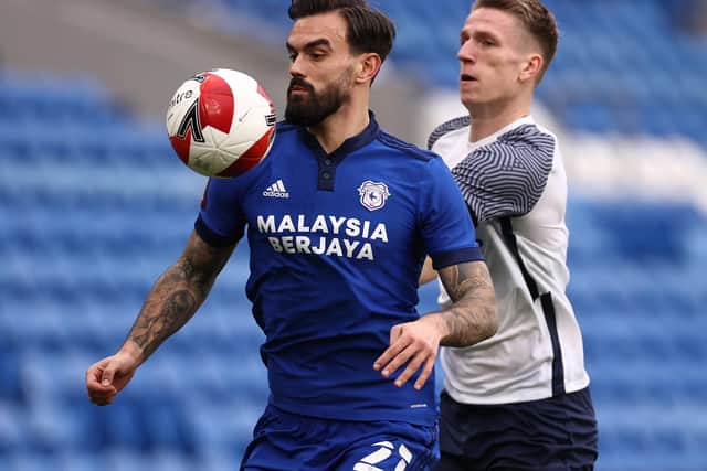 Ex-Cardiff midfielder Marlon Pack remains in negotiation with Pompey, yet the Blues are encouraged by progress. Picture: Ryan Pierse/Getty Images