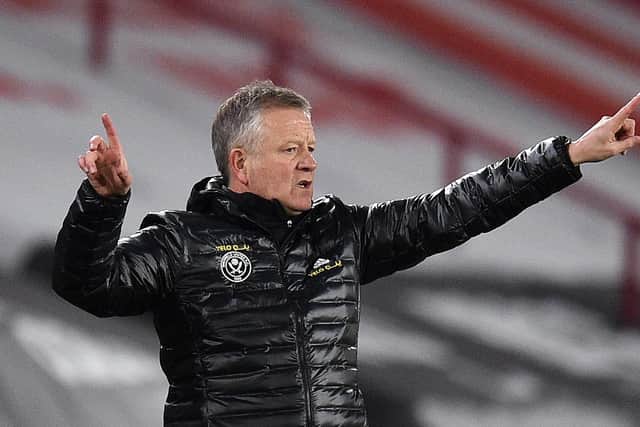 Some fans want Pompey to try to appoint Chris Wilder as manager after leaving Sheffield United on Saturday. Picture: OLI SCARFF/POOL/AFP via Getty Images
