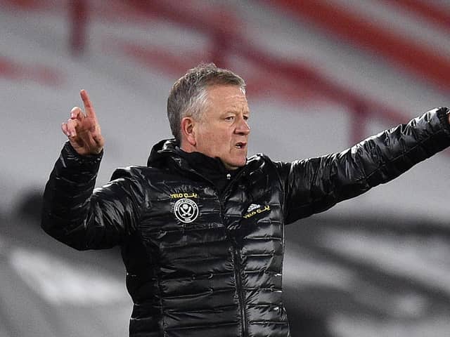 Some fans want Pompey to try to appoint Chris Wilder as manager after leaving Sheffield United on Saturday. Picture: OLI SCARFF/POOL/AFP via Getty Images