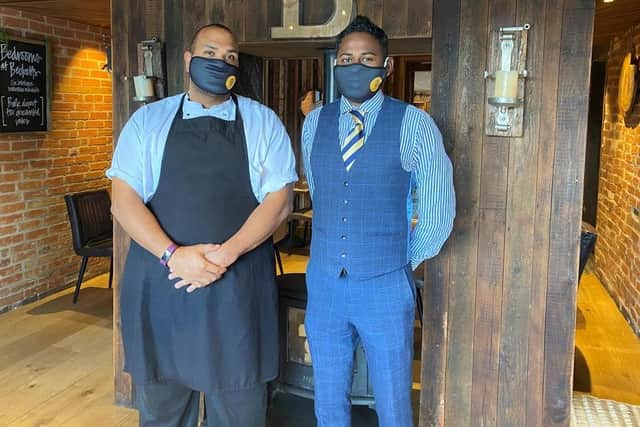 Terence Carvalho, general manager and Jack Sencherey-Evans, head chef at Becketts Southsea