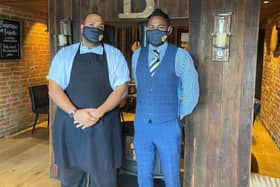 Terence Carvalho, general manager and Jack Sencherey-Evans, head chef at Becketts Southsea