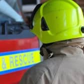 Firefighters were called