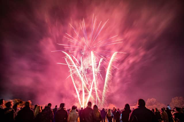 Stockheath Common Fireworks 2019. Picture: Liam Nash Photography