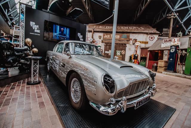 The Bond in Motion - No Time To Die exhibition finishes at The National Motor Museum in Beaulieu November 15, 2022.