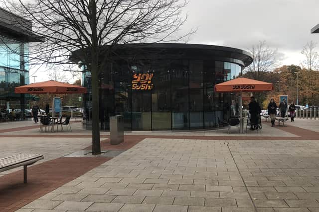 Yo! Sushi in Whiteley Shopping Centre