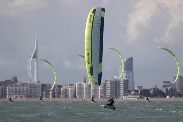 Competitors race during qualifying 
(Photo by Ryan Pierse/Getty Images)