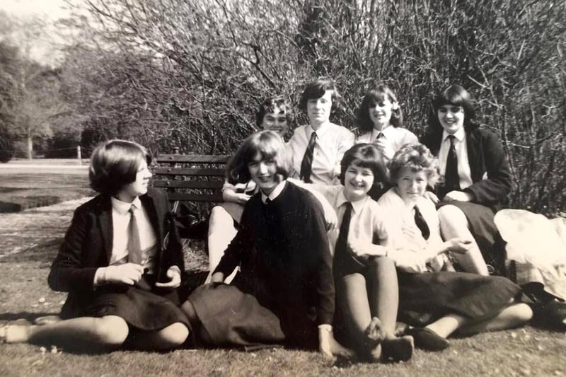 Portsmouth Northern Grammar School for Girls intake year of 1961.