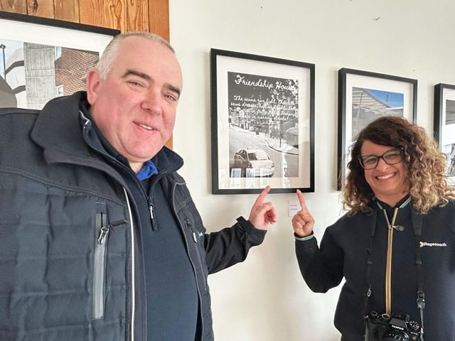 Colin Ashcroft, Operations Manager and Thaïs Verhasselt