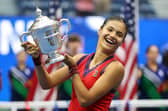 US Open winner Emma Raducanu is a former doubles partners of Pompey defender Liam VIncent (Photo by Elsa/Getty Images)