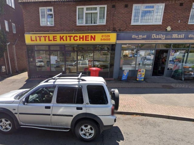 Little Kitchen at 2 Anjou Crescent, Fareham was rated five on March 11.