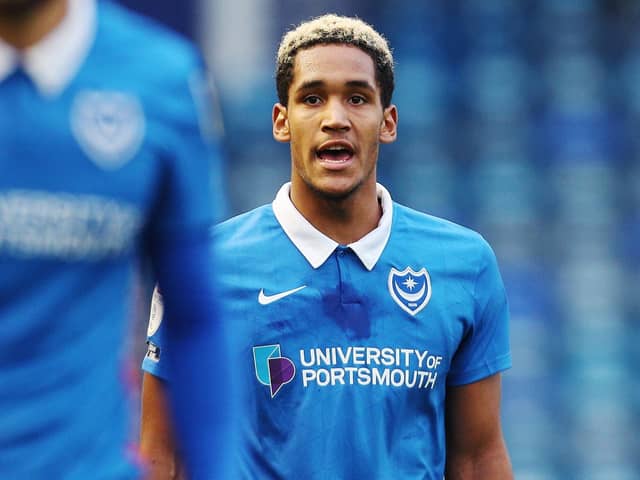 Liam Daish believes Haji Mnoga has matured following his loan spells away from Fratton Park. Picture: Joe Pepler