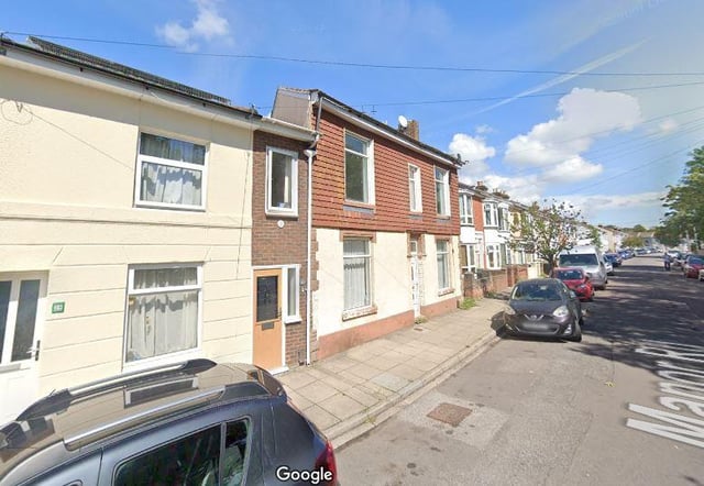 This house in Manor Road, Fratton, has gone viral on TikTok