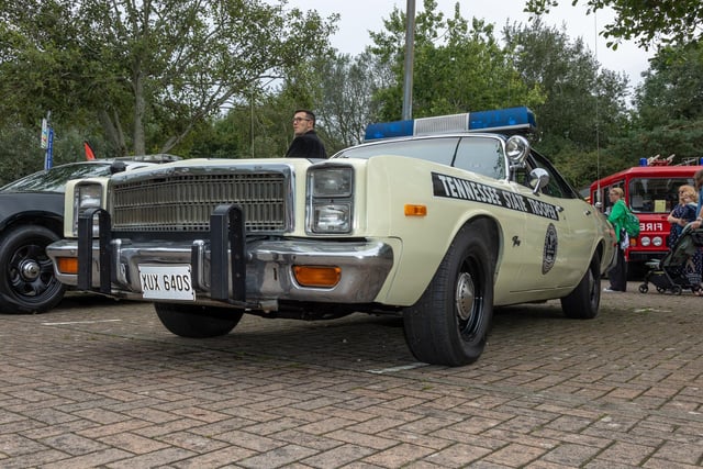 A classic police car on display at Port Solent 999 day.  Photos by Alex Shute