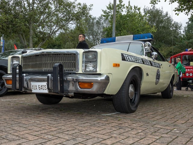 A classic police car on display at Port Solent 999 day.  Photos by Alex Shute