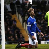 Michael Smith endured a tough stay at Pompey. Picture: Joe Pepler