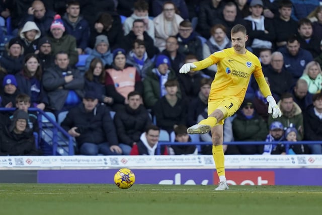 The Pompey No1 has conceded nine goals in his past four games for the Blues. That's one more than the total conceded in his previous 14 matches for the club. Can't really fault him for any of the four let in against Blackpool, but worrying non the least!